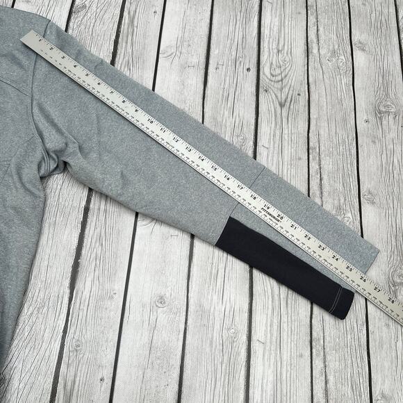 The North Face Mens Canyonlands Full-Zip Fleece Heather Gray Sweatshirt Size 2XL - Picture 6 of 12